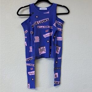 DAYDREAMER COLD SHOULDER TOP